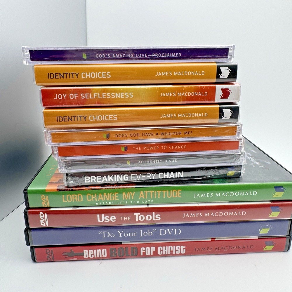 Walk in the Word James MacDonald DVD CD Christian Sermon Bible Preaching Lot